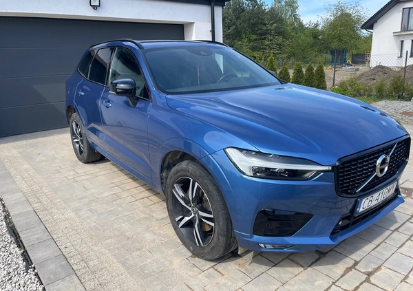 Volvo XC 60 cena 74000 przebieg: 61200, rok produkcji 2021 z Bydgoszcz małe 106